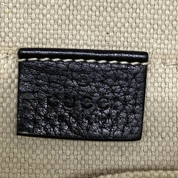 Auth GUCCI Soho 308364 Black Leather Shoulder Bag - Picture 13 of 16